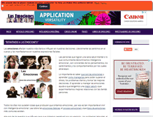 Tablet Screenshot of las-emociones.com